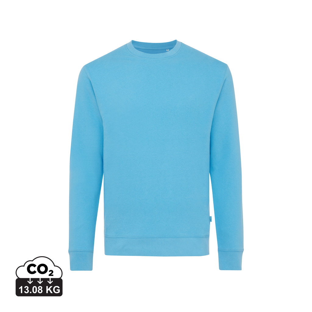 Sweater à col rond en coton recyclé IQONIQ Zion