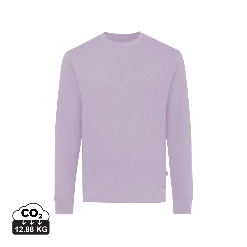 Sweater à col rond en coton recyclé IQONIQ Zion
