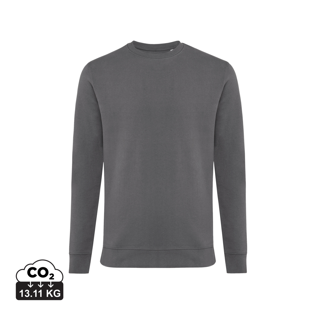 Sweater à col rond en coton recyclé IQONIQ Zion