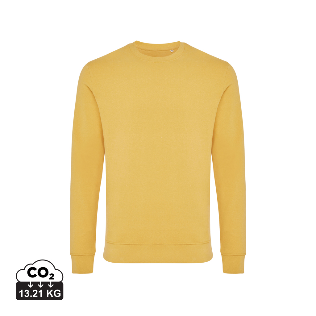 Sweater à col rond en coton recyclé IQONIQ Zion