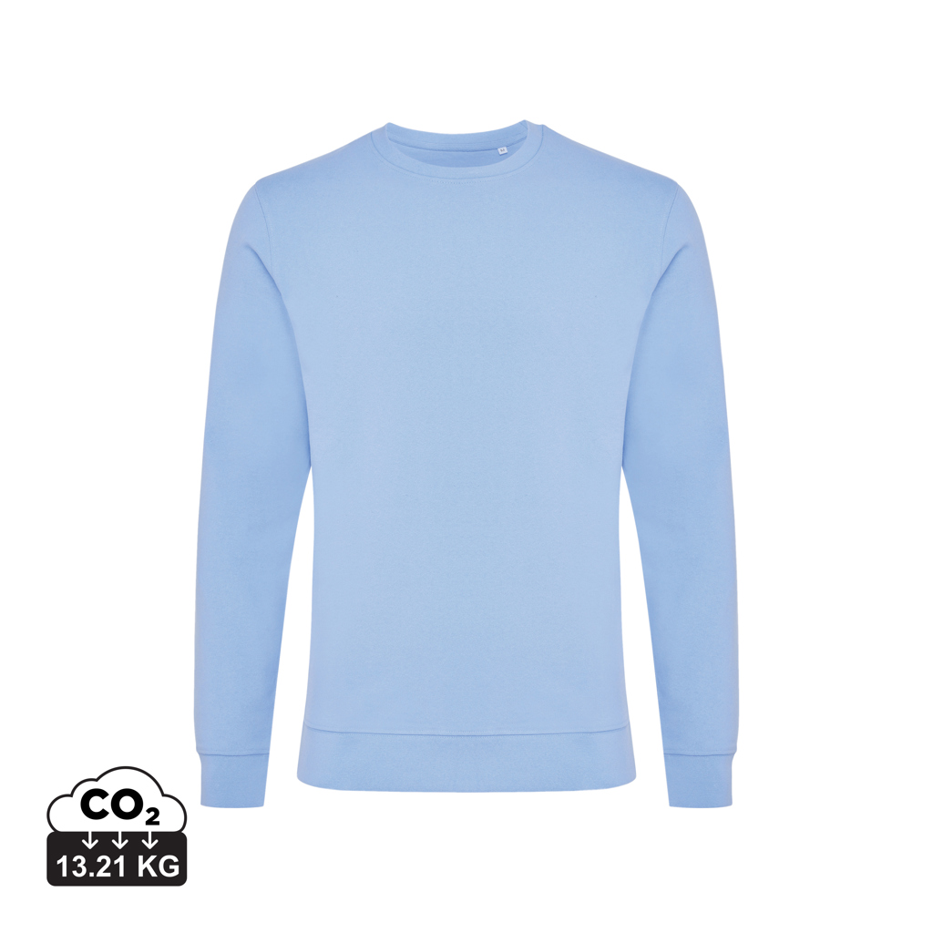 Sweater à col rond en coton recyclé IQONIQ Zion