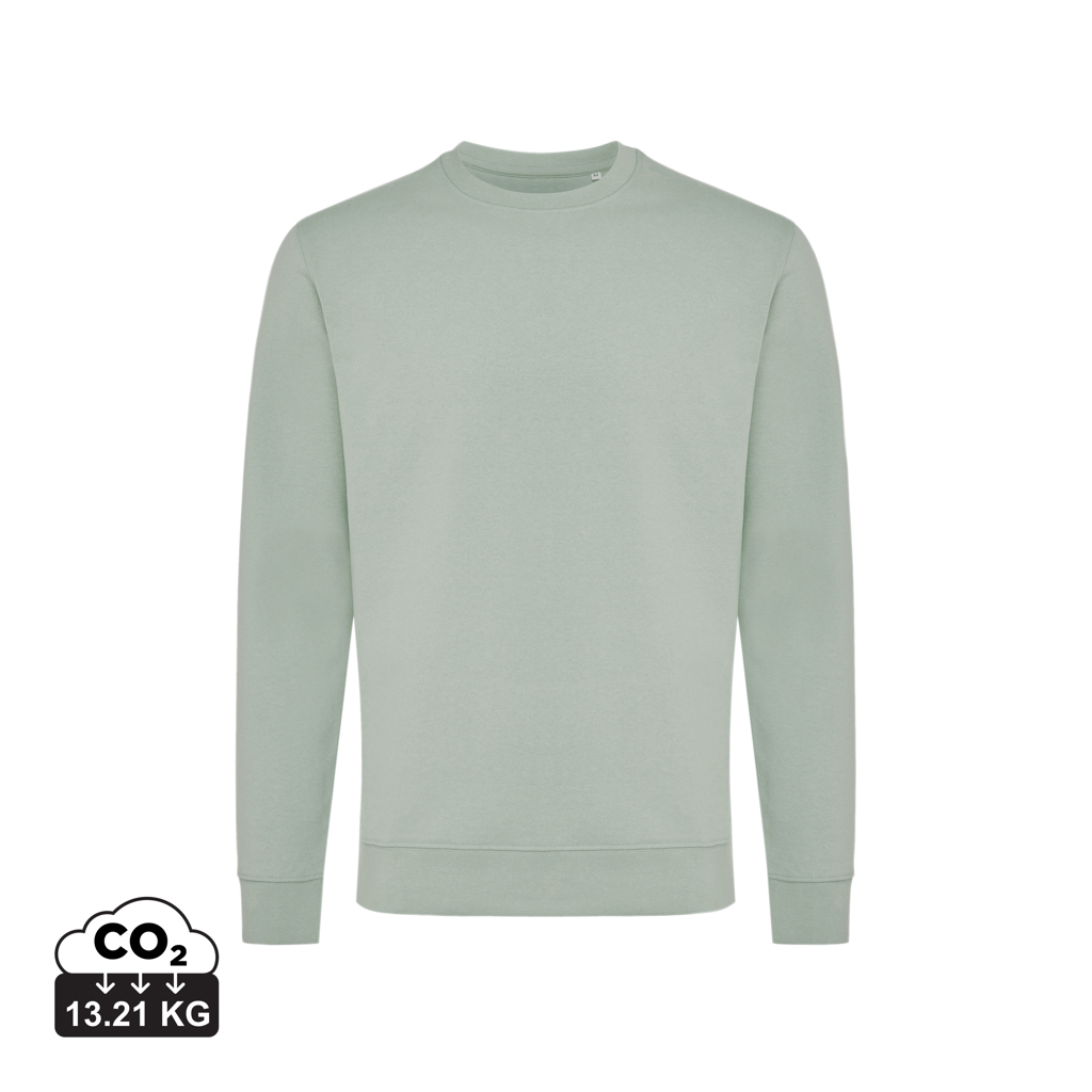 Sweater à col rond en coton recyclé IQONIQ Zion