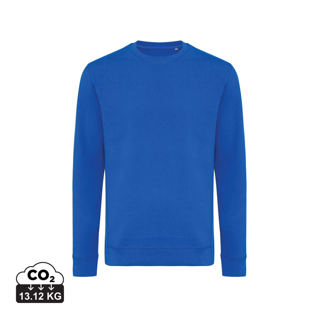 Sweater à col rond en coton recyclé IQONIQ Zion