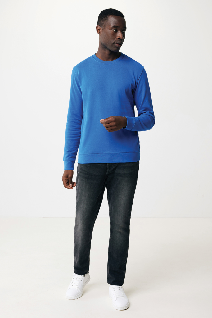 Sweater à col rond en coton recyclé IQONIQ Zion