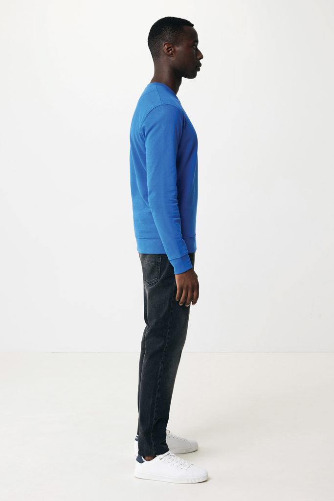 Sweater à col rond en coton recyclé IQONIQ Zion