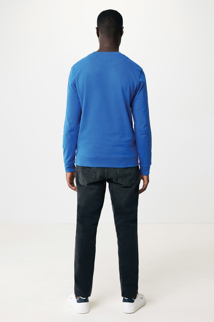 Sweater à col rond en coton recyclé IQONIQ Zion