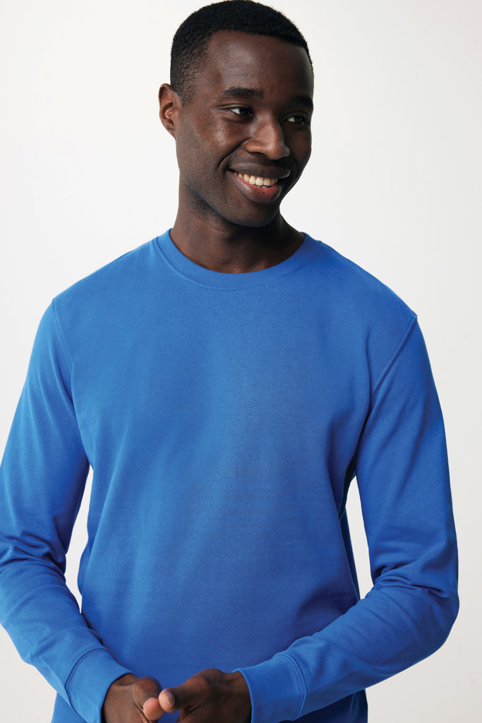 Sweater à col rond en coton recyclé IQONIQ Zion
