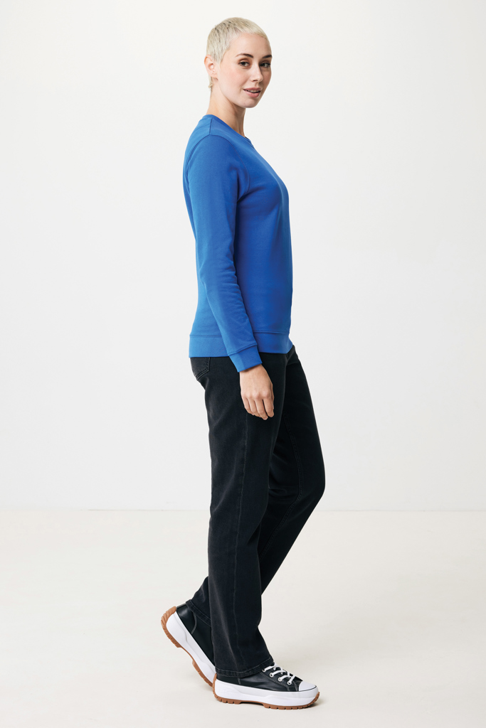 Sweater à col rond en coton recyclé IQONIQ Zion