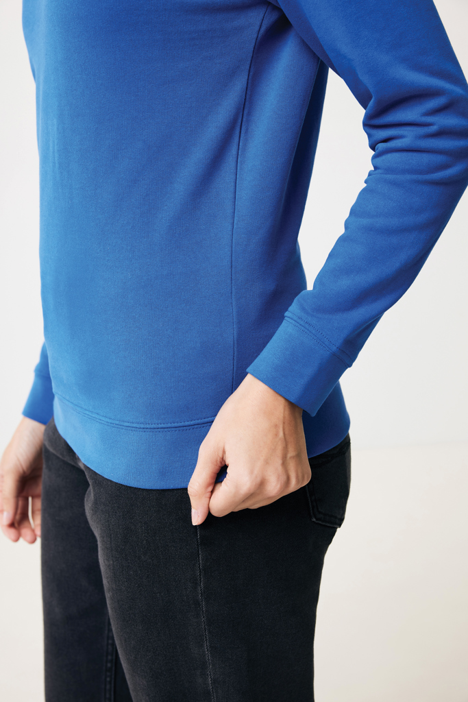 Sweater à col rond en coton recyclé IQONIQ Zion