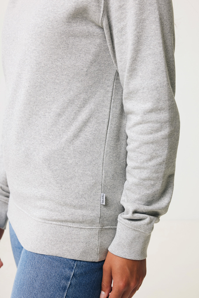 IQONIQ Denali ungefärbt. Rundhals-Sweater aus recycelter BW - 15