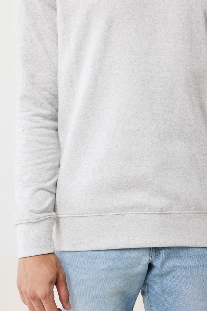 Picture of Iqoniq Denali recycled cotton crew neck undyed