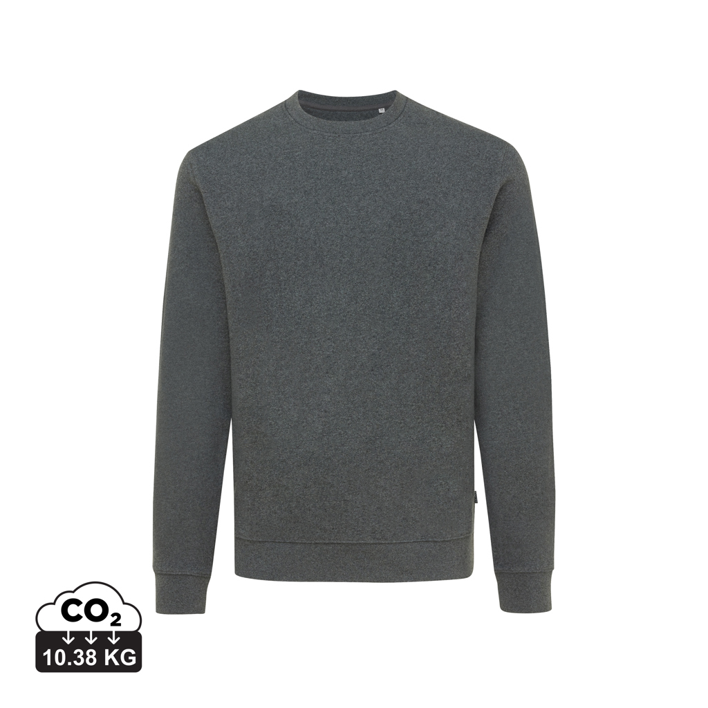 heather anthracite IQONIQ Denali Sudadera Cuello Redondo Mid Weight Algodón Re