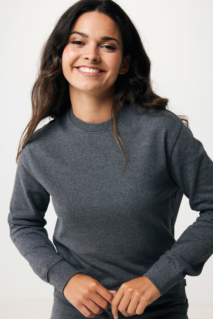 IQONIQ Denali Sudadera Cuello Redondo Mid Weight Algodón Re