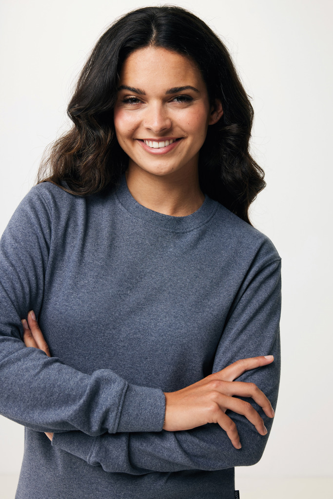 IQONIQ Denali Sudadera Cuello Redondo Mid Weight Algodón Re