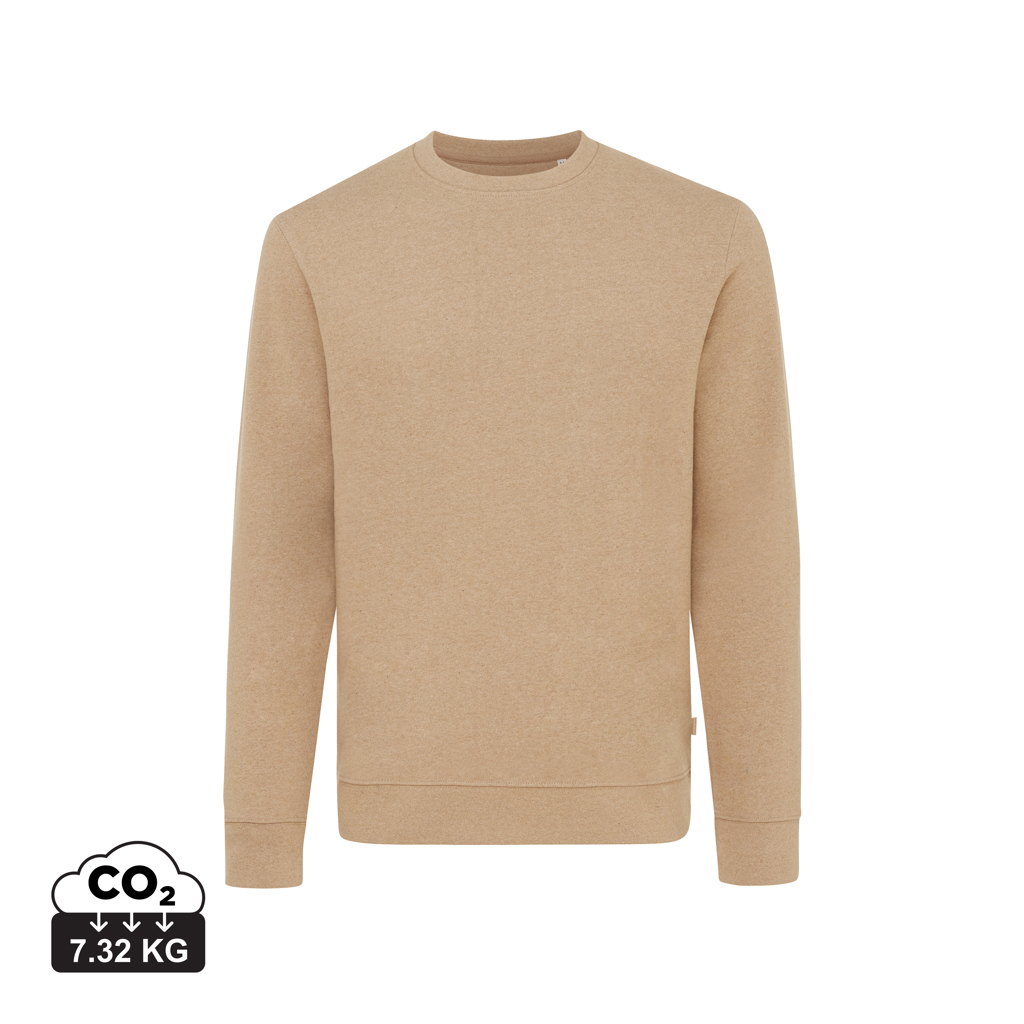 T9301.017.S<br> IQONIQ Denali recycled cotton crew neck undyed