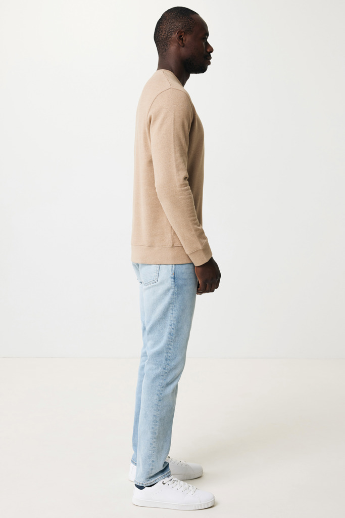 IQONIQ Denali Sudadera Cuello Redondo Mid Weight Algodón Re