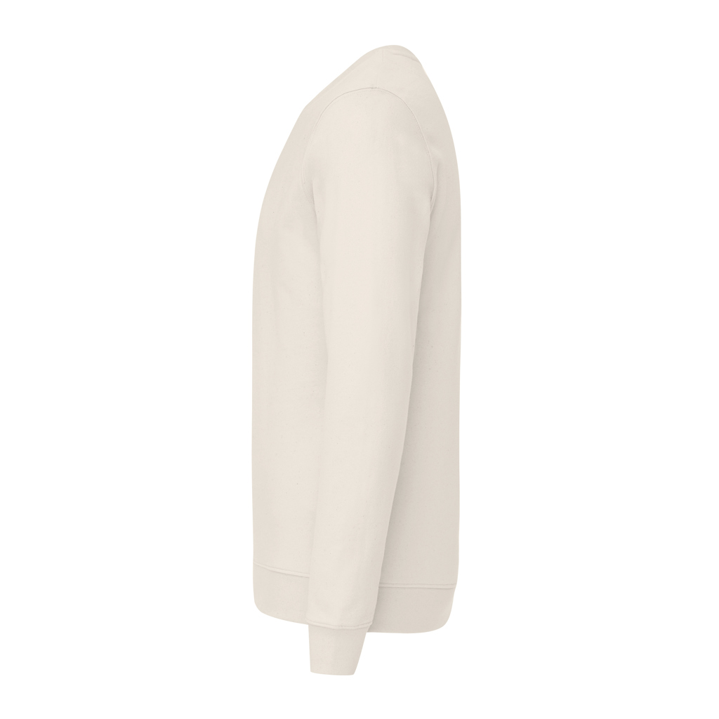 Pull à col rond en coton recyclé non teinté IQONIQ Denali