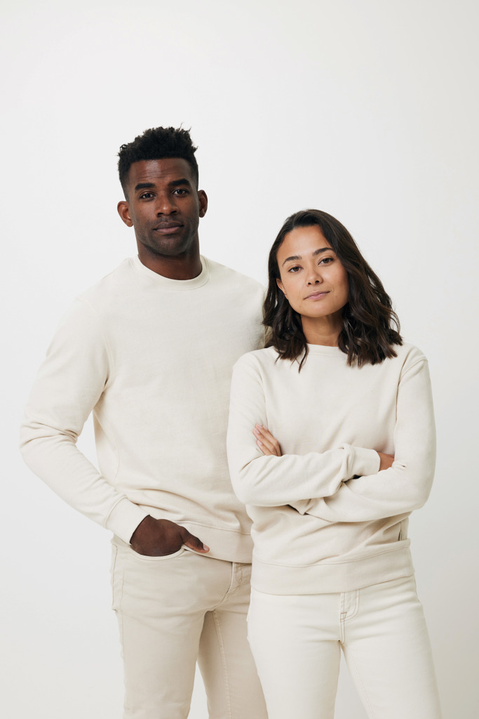 IQONIQ Denali Sudadera Cuello Redondo Mid Weight Algodón Re