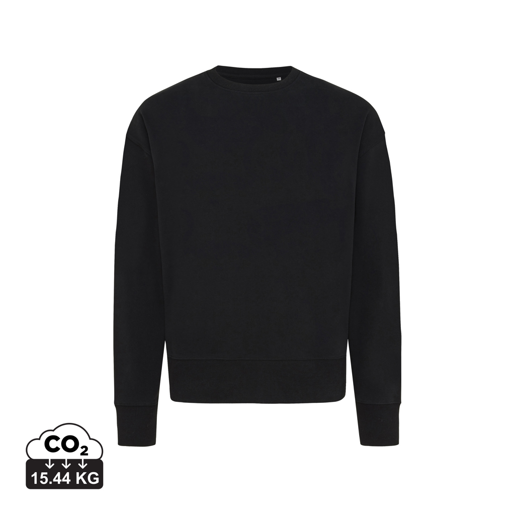 IQONIQ KRUGER SUDADERA CUELLO REDONDO RELAX FIT ALGODÓN RECI