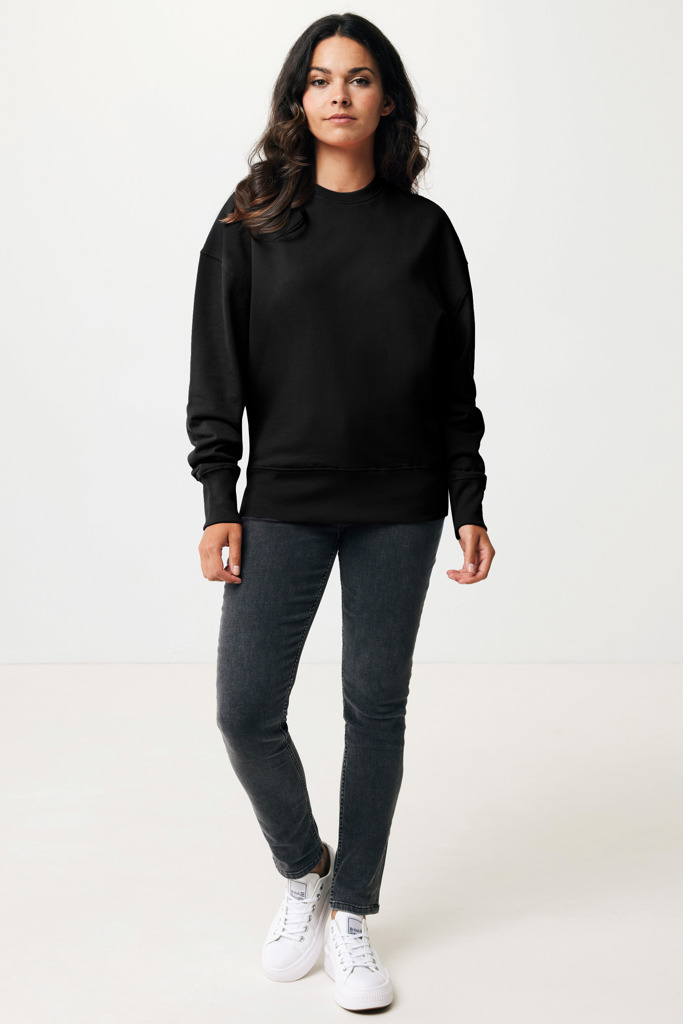 Picture of Iqoniq Kruger relaxed recycled cotton crew neck