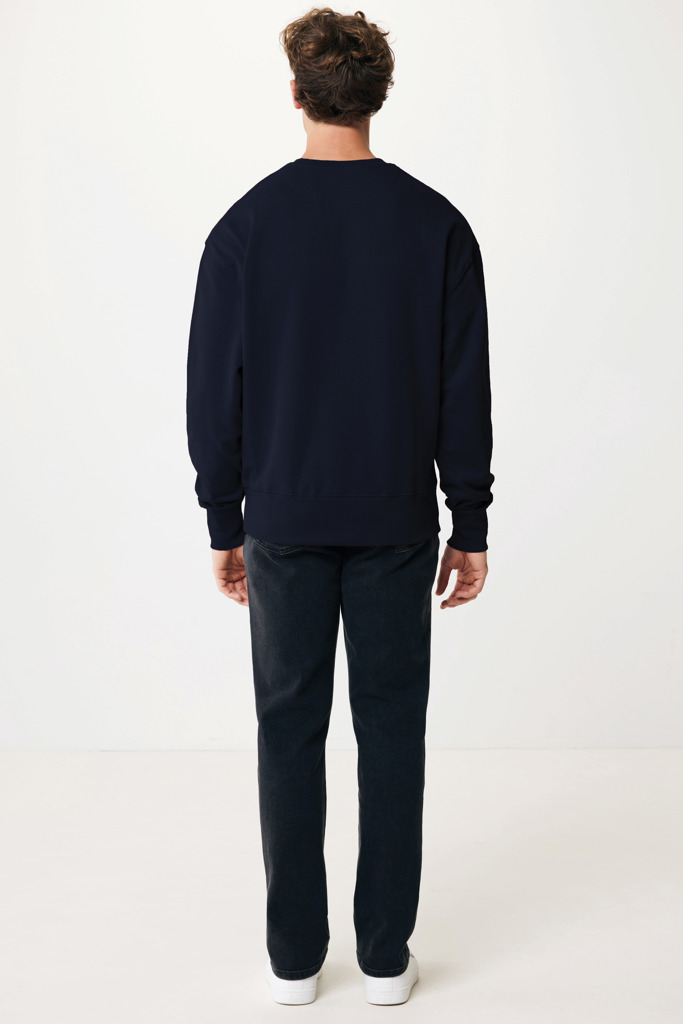 IQONIQ Kruger Sudadera Cuello Redondo Relax Fit Algodón Reci