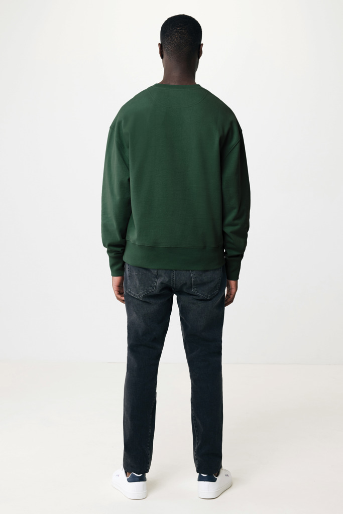 IQONIQ Kruger Sudadera Cuello Redondo Relax Fit Algodón Reci