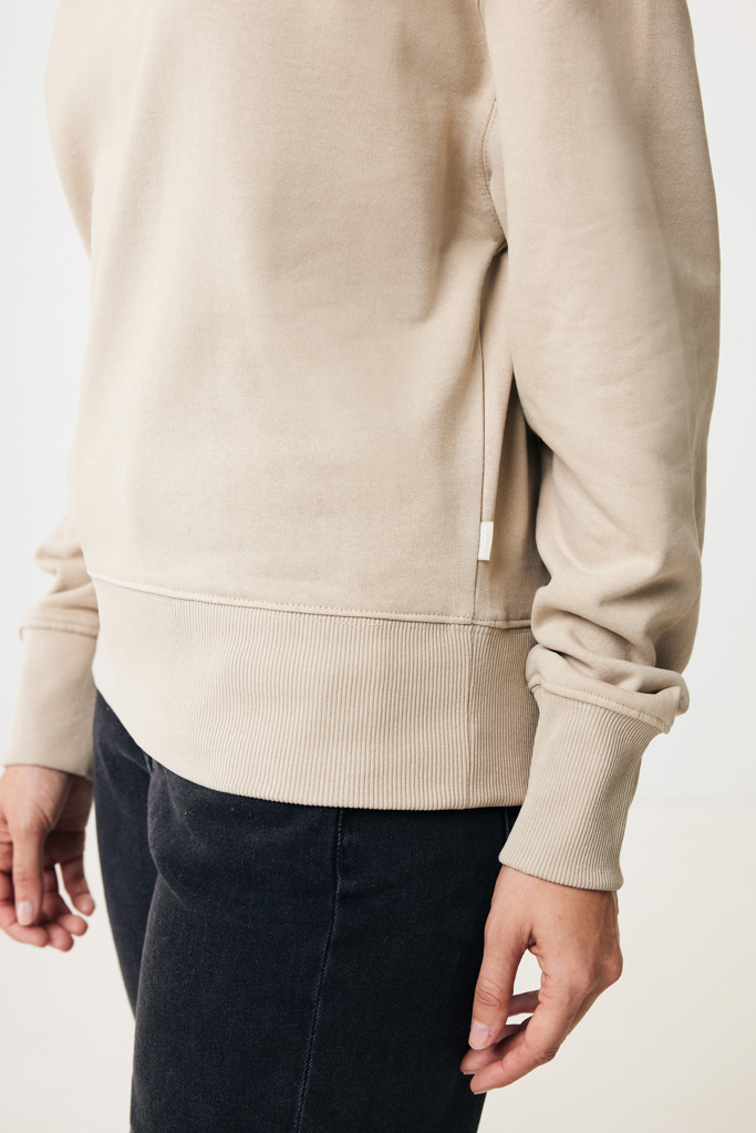 Sweater à col rond en coton recyclé IQONIQ Kruger