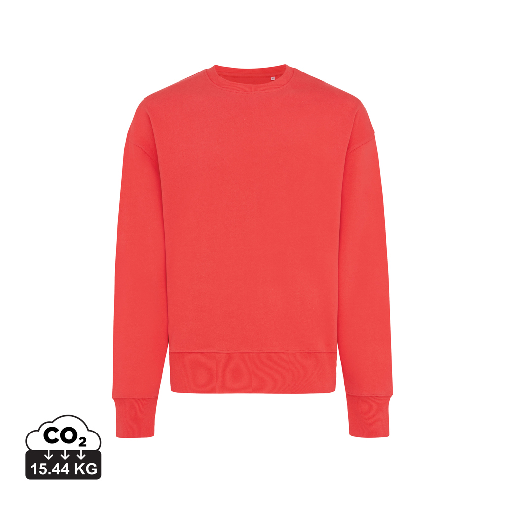Sweater à col rond en coton recyclé IQONIQ Kruger