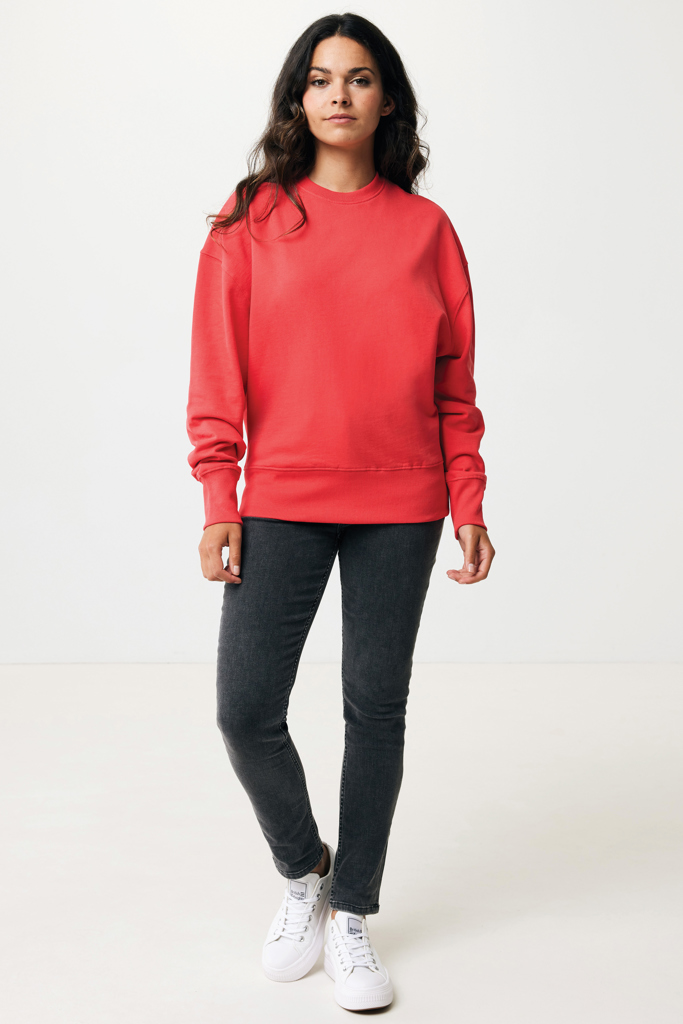 Sweater à col rond en coton recyclé IQONIQ Kruger