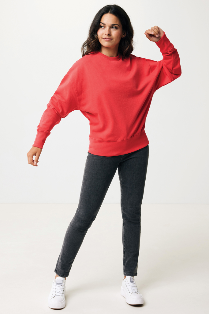 Sweater à col rond en coton recyclé IQONIQ Kruger