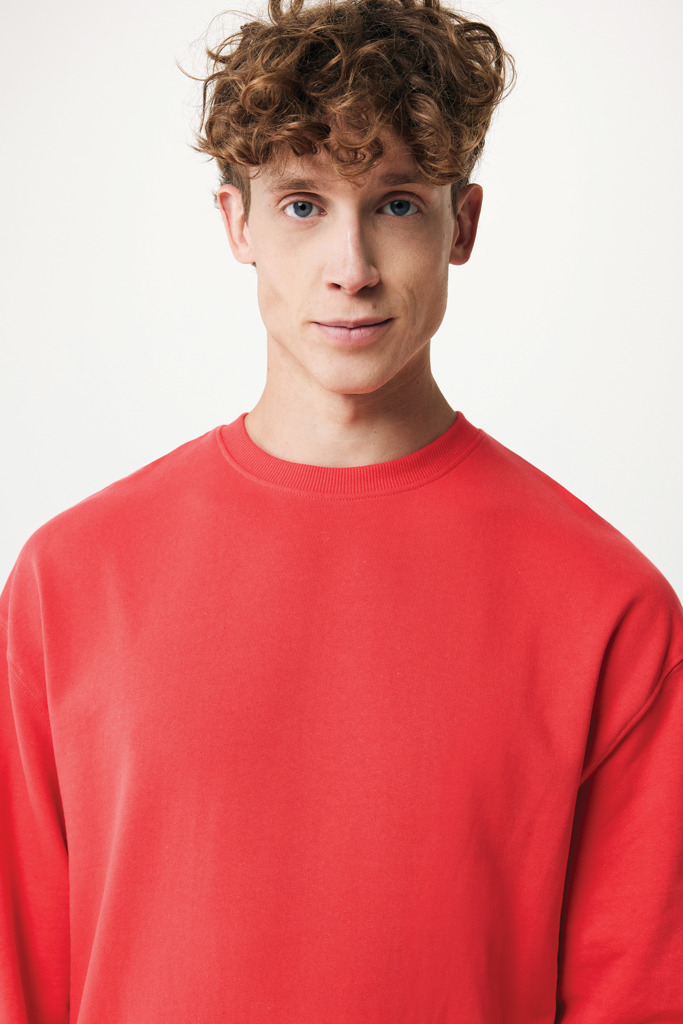 IQONIQ Kruger Sudadera Cuello Redondo Relax Fit Algodón Reci