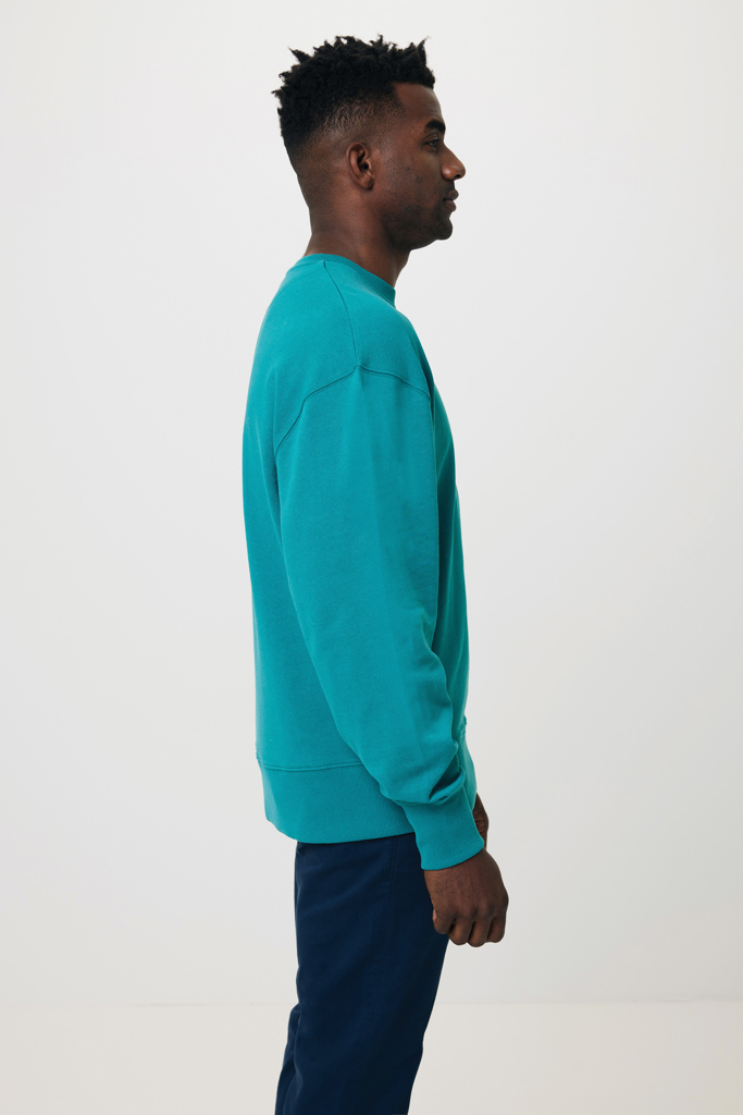 Sweater à col rond en coton recyclé IQONIQ Kruger