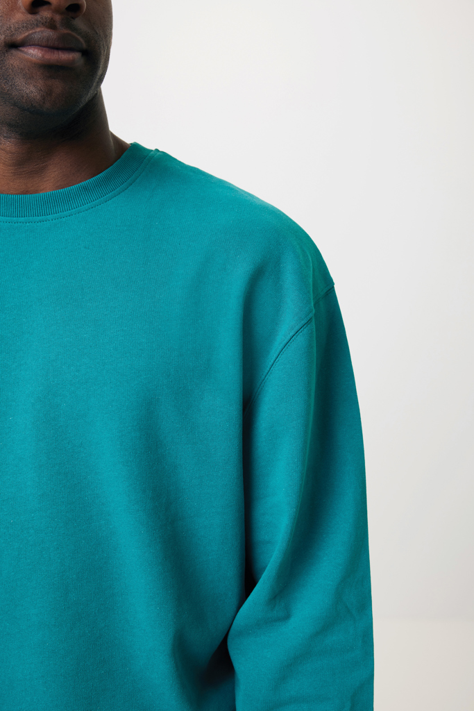 Sweater à col rond en coton recyclé IQONIQ Kruger