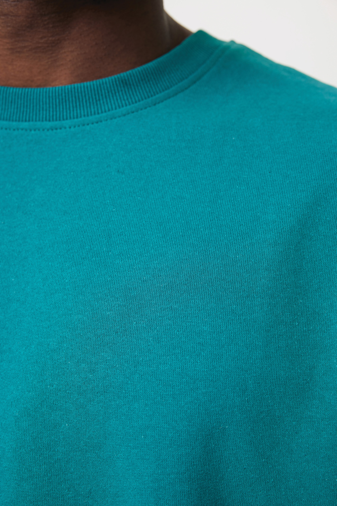 Sweater à col rond en coton recyclé IQONIQ Kruger