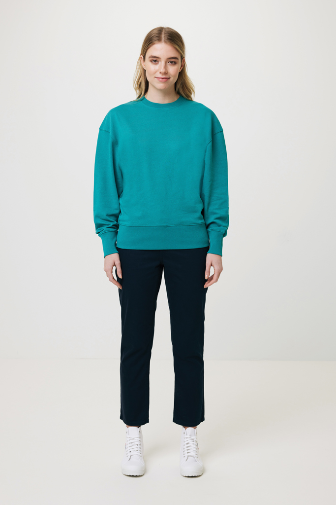 Sweater à col rond en coton recyclé IQONIQ Kruger