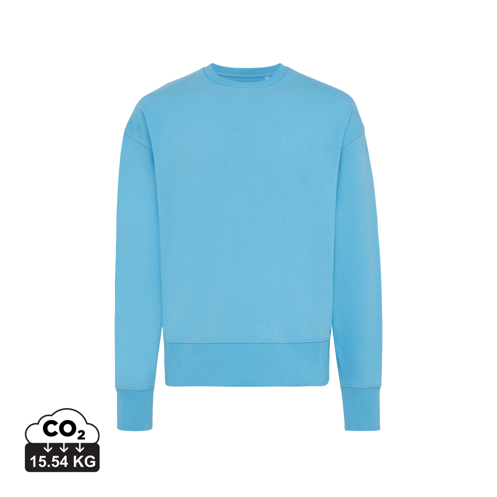 Sweater à col rond en coton recyclé IQONIQ Kruger