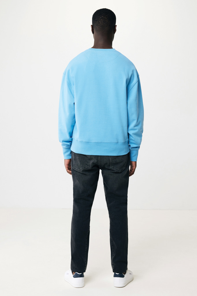 IQONIQ Kruger Sudadera Cuello Redondo Relax Fit Algodón Reci