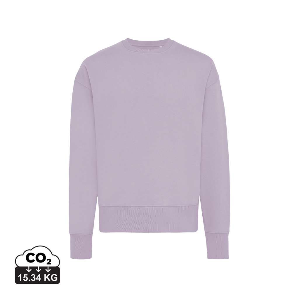 Sweater à col rond en coton recyclé IQONIQ Kruger