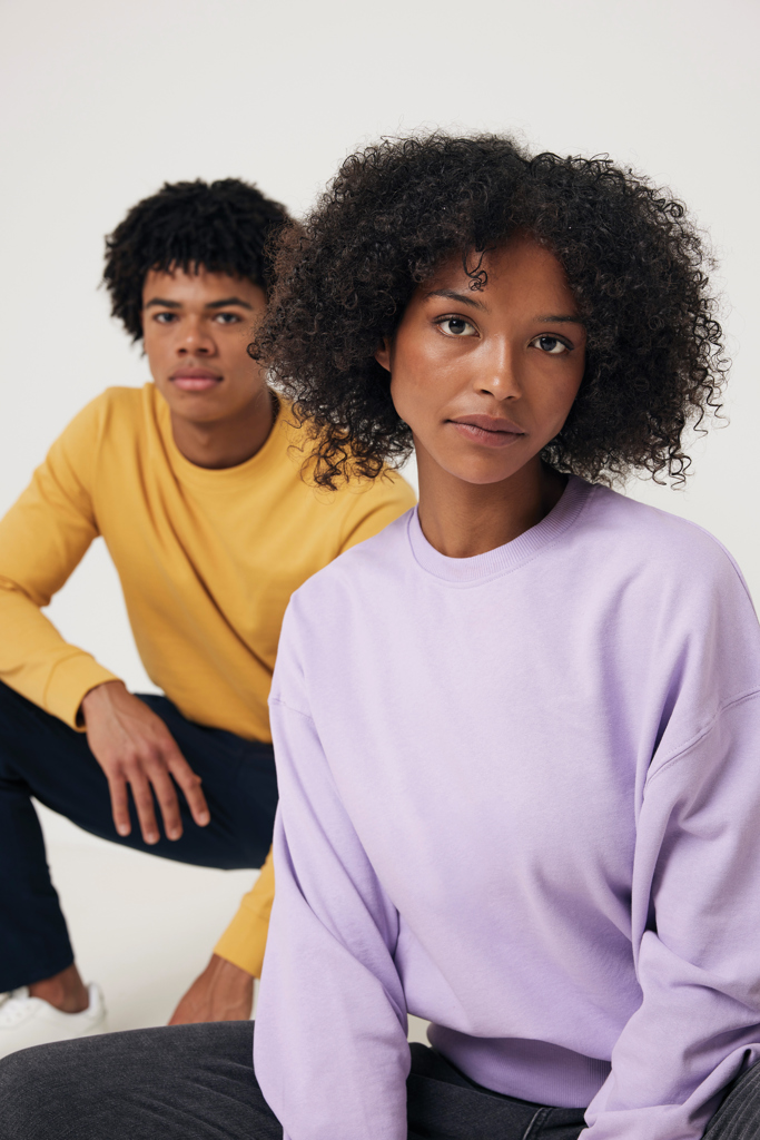 IQONIQ Kruger Sudadera Cuello Redondo Relax Fit Algodón Reci