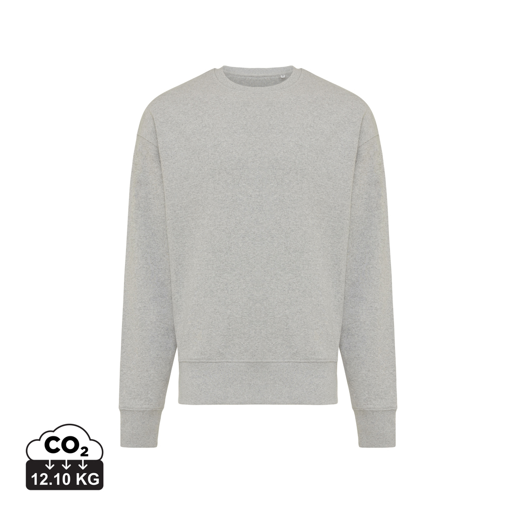 Sweater à col rond en coton recyclé IQONIQ Kruger