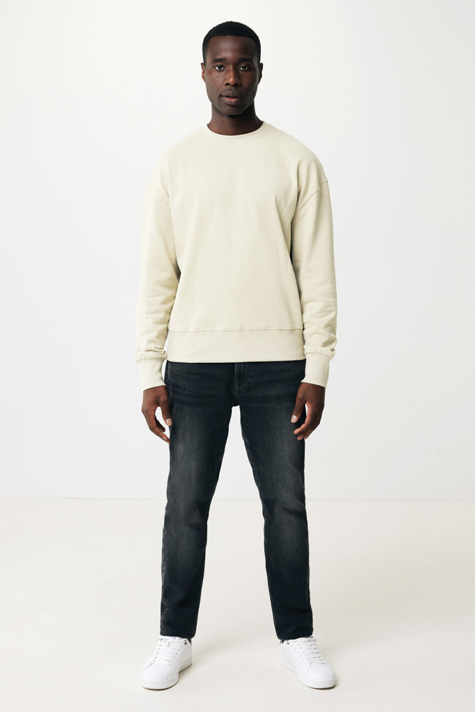 IQONIQ Kruger Sudadera Cuello Redondo Relax Fit Algodón Reci