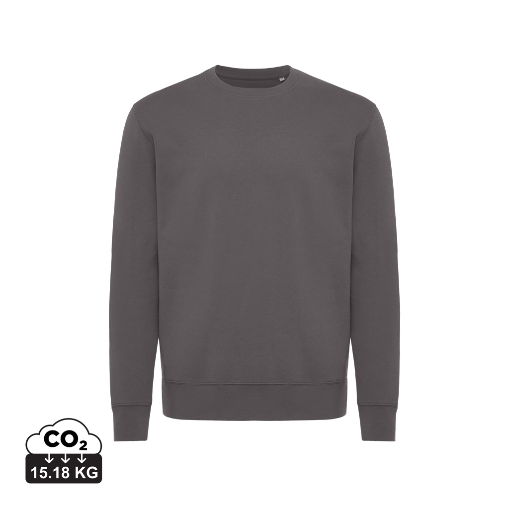 Sweater à col rond en coton recyclé IQONIQ Kruger