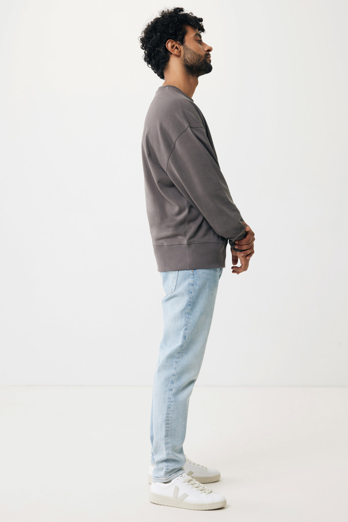 IQONIQ Kruger Sudadera Cuello Redondo Relax Fit Algodón Reci