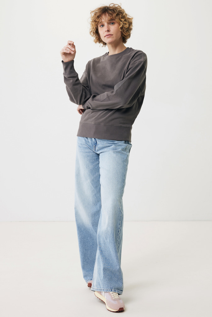 IQONIQ Kruger Sudadera Cuello Redondo Relax Fit Algodón Reci