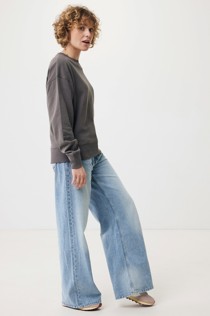 IQONIQ Kruger Sudadera Cuello Redondo Relax Fit Algodón Reci