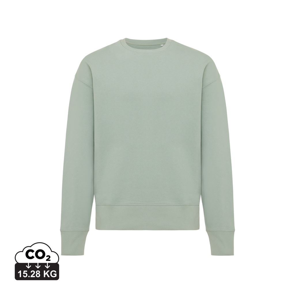 Sweater à col rond en coton recyclé IQONIQ Kruger