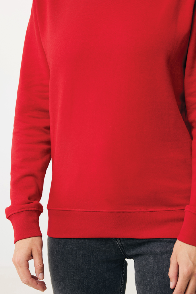 rojo IQONIQ Etosha Sudadera Cuello Redondo Light Weight Algodón R