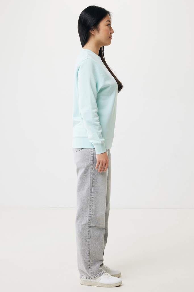 crushed mint IQONIQ Etosha Sudadera Cuello Redondo Light Weight Algodón R