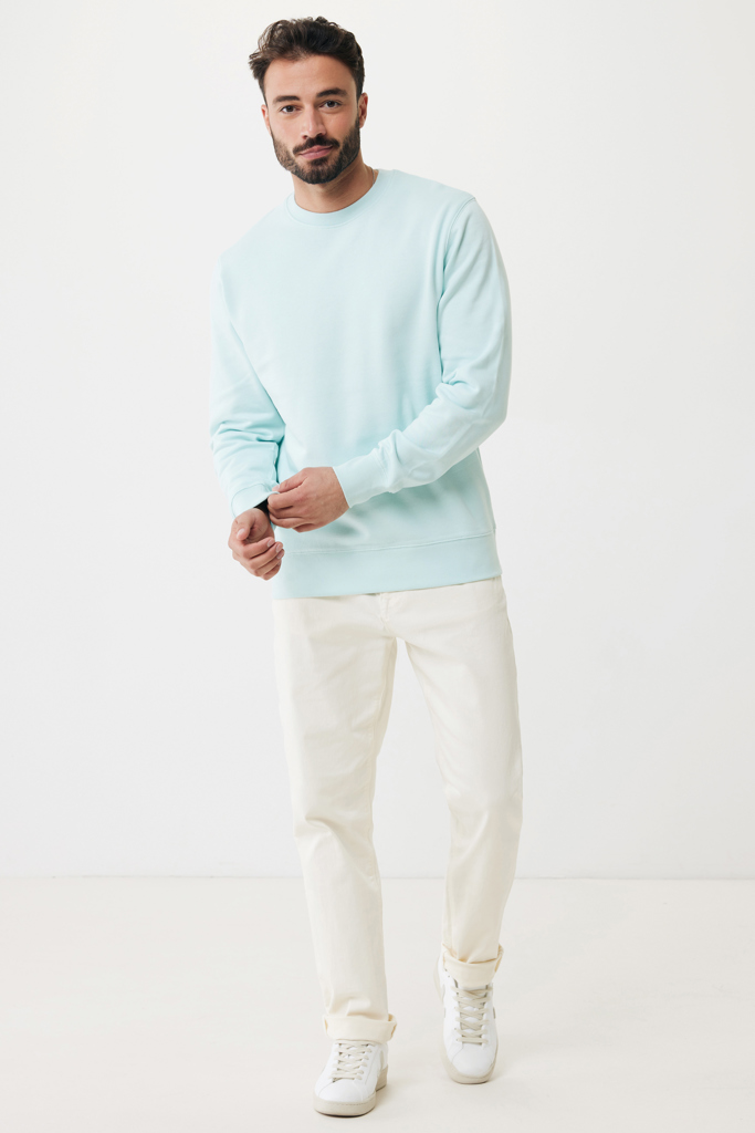 crushed mint IQONIQ Etosha Sudadera Cuello Redondo Light Weight Algodón R