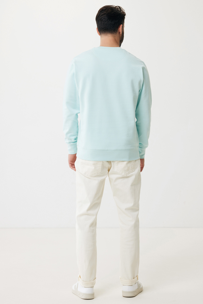 crushed mint IQONIQ Etosha Sudadera Cuello Redondo Light Weight Algodón R